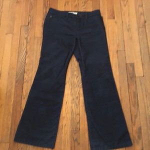 Size 8 Tommy Hilfiger blue corduroy jeans women
